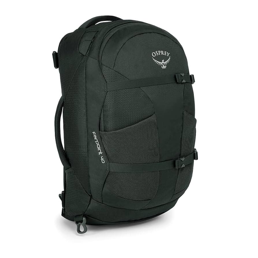 Osprey Packs Farpoint 40 Travel Backpack, Volcanic Grey